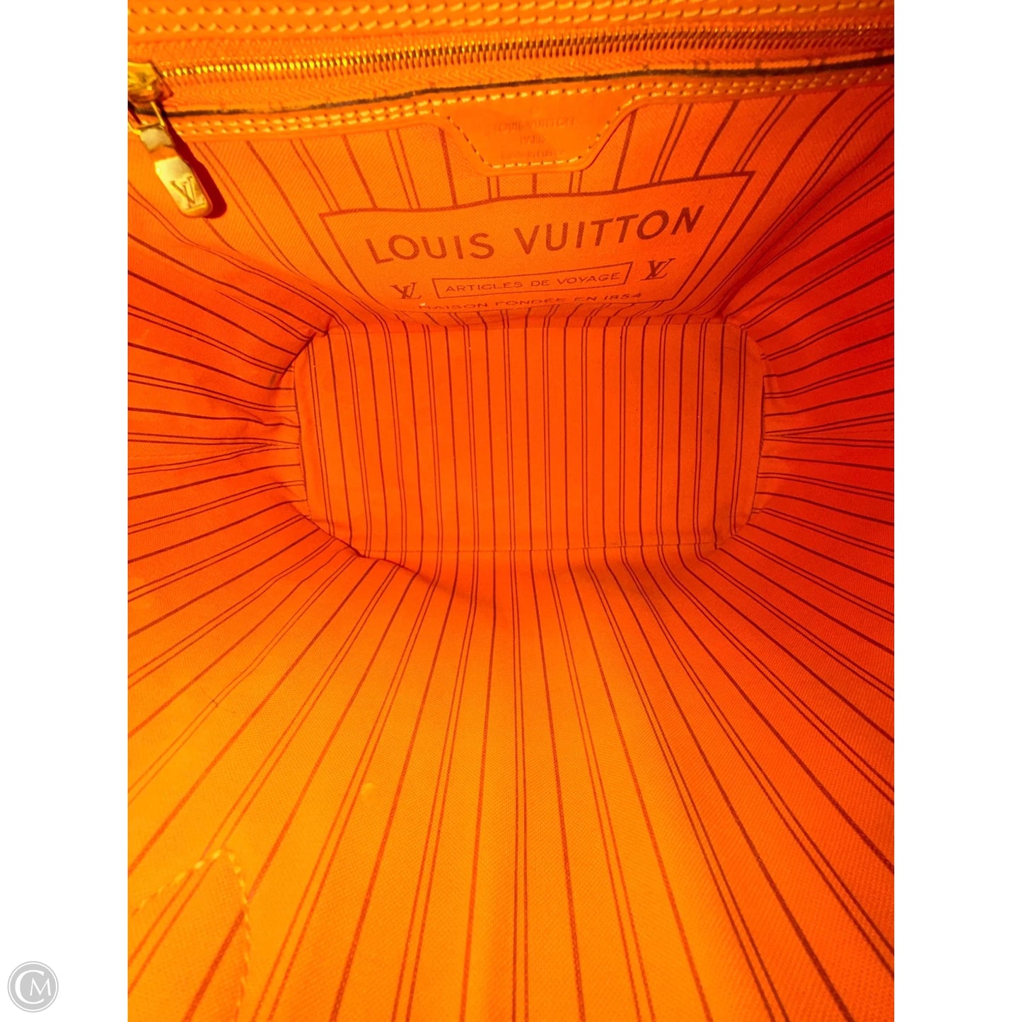 Tote Luxury Designer By Louis Vuitton, Size: Medium