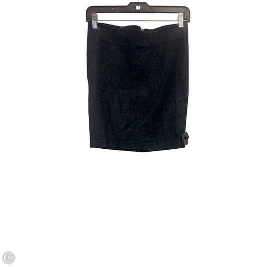 Skirt Mini & Short By Juicy Couture In Blue Denim, Size: Xs