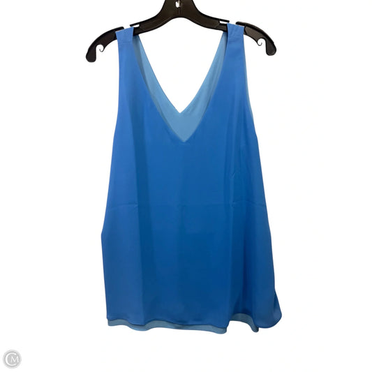 Top Sleeveless Designer By Lilly Pulitzer In Blue, Size: L