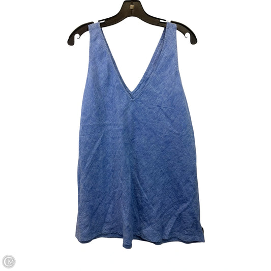 Top Sleeveless Designer By Lilly Pulitzer In Blue, Size: L