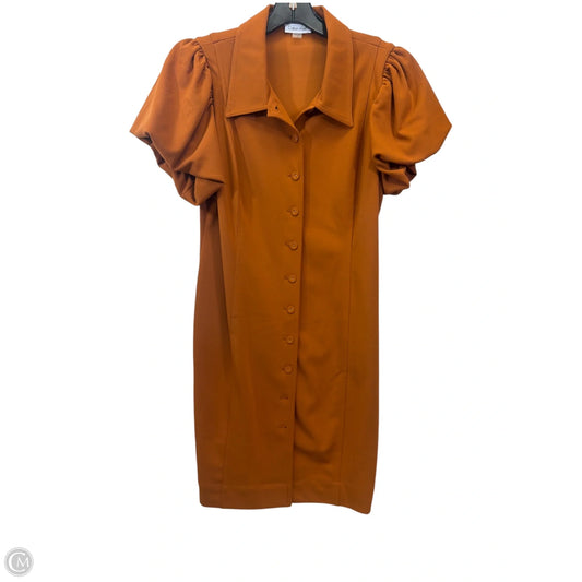 Dress Work By Calvin Klein In Brown, Size: L