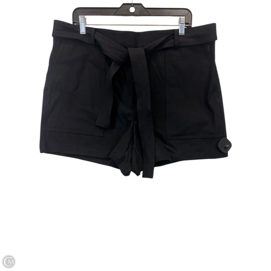 Shorts By Ann Taylor In Black, Size: 16