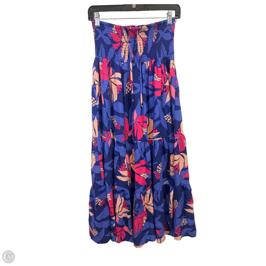 Skirt Maxi By Abel The Label In Pink & Purple, Size: S