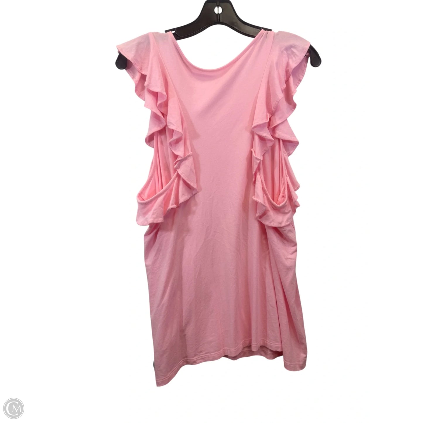 Top Sleeveless Designer By Lilly Pulitzer In Pink, Size: Xl