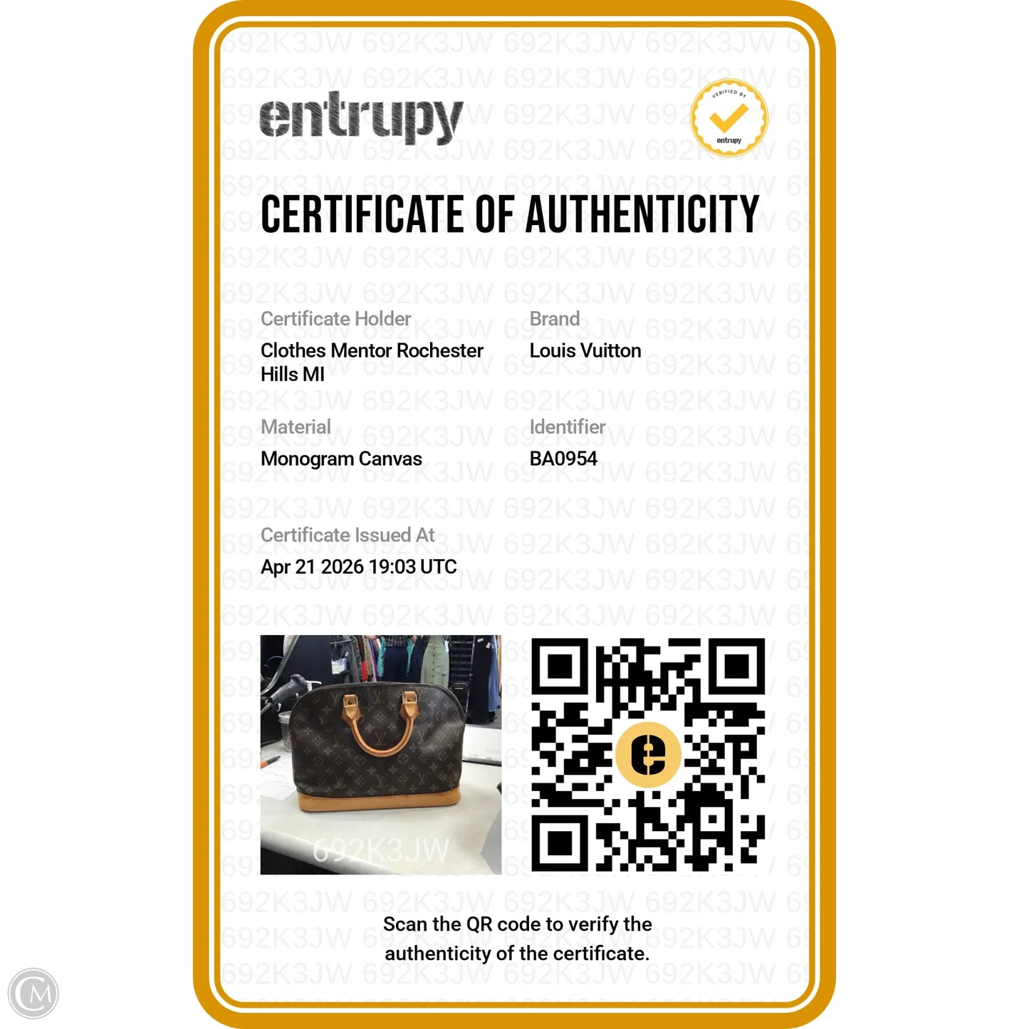 Handbag Luxury Designer By Louis Vuitton, Size: Medium