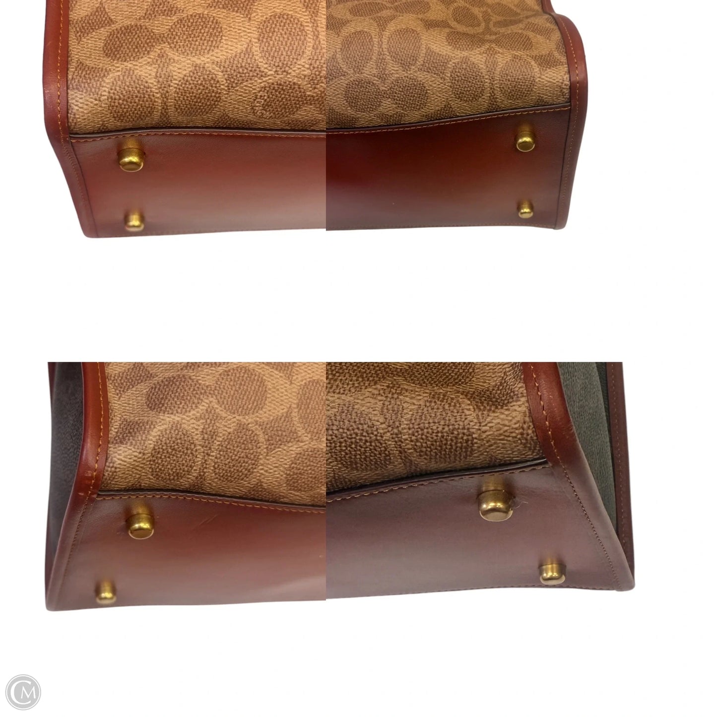 Handbag Designer By Coach, Size: Large