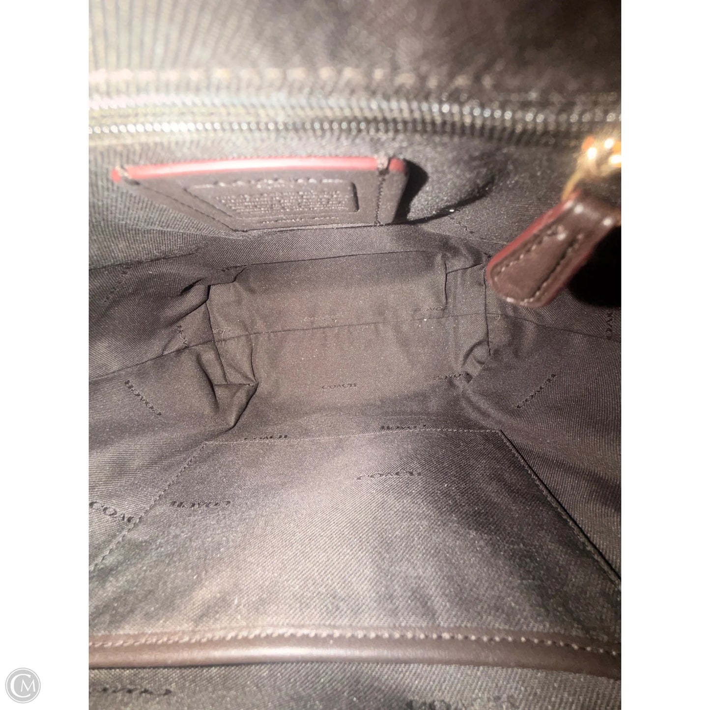 Handbag Designer By Coach, Size: Medium