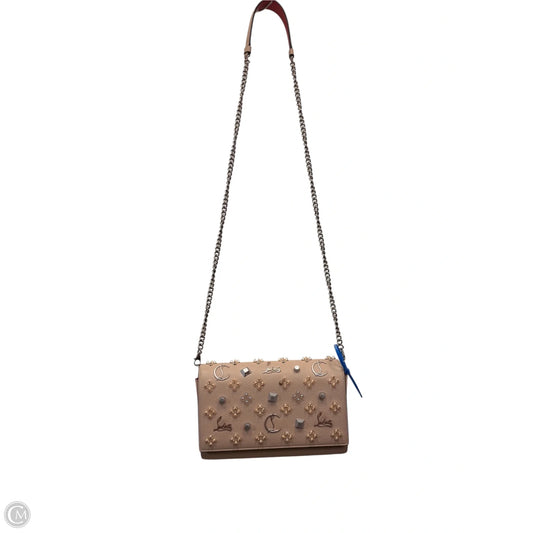 Crossbody Luxury Designer By Christian Louboutin, Size: Medium