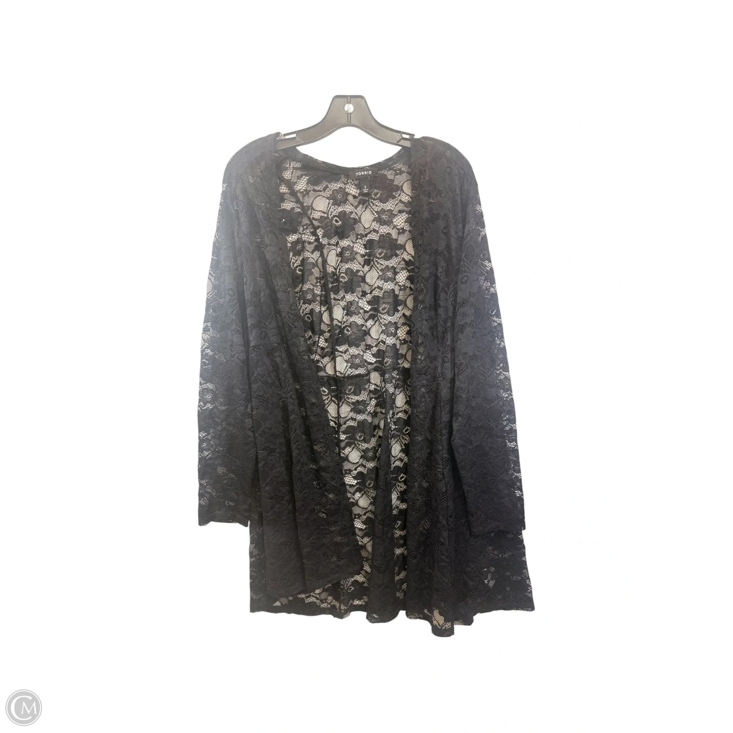 Cardigan By Torrid In Black, Size: 2x