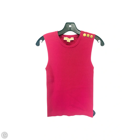 Top Sleeveless By Michael By Michael Kors In Pink, Size: M