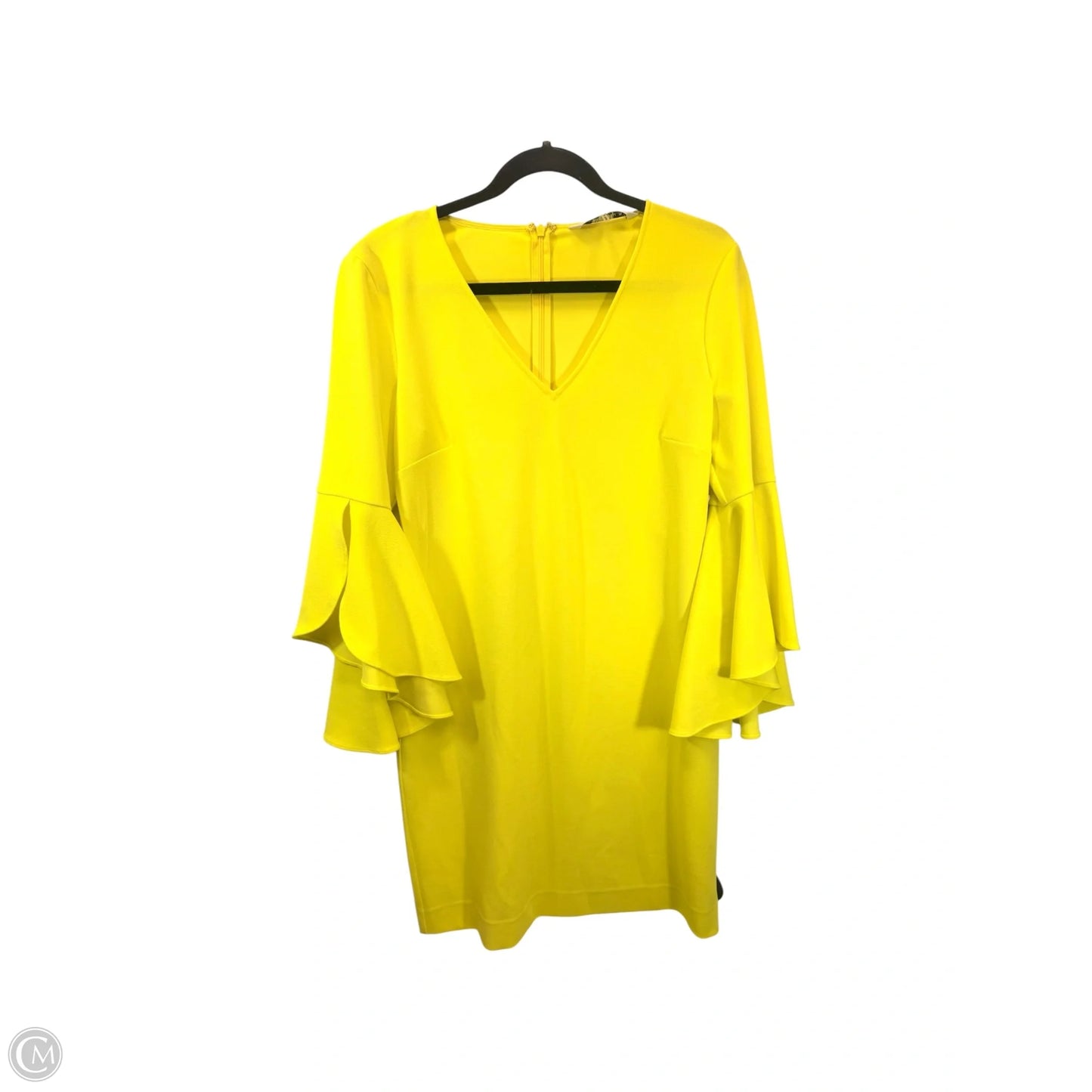 Dress Casual Midi By Trina Turk In Yellow, Size: 2