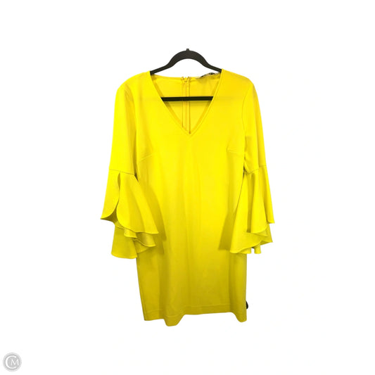 Dress Casual Midi By Trina Turk In Yellow, Size: 2
