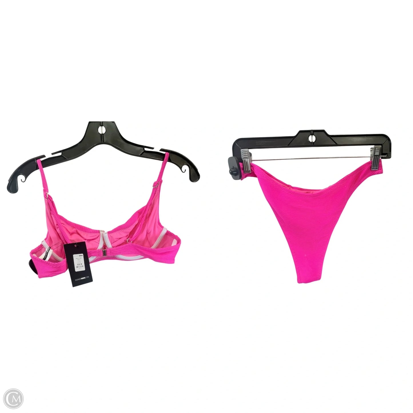 Swimsuit 2pc By Fashion Nova In Pink, Size: M