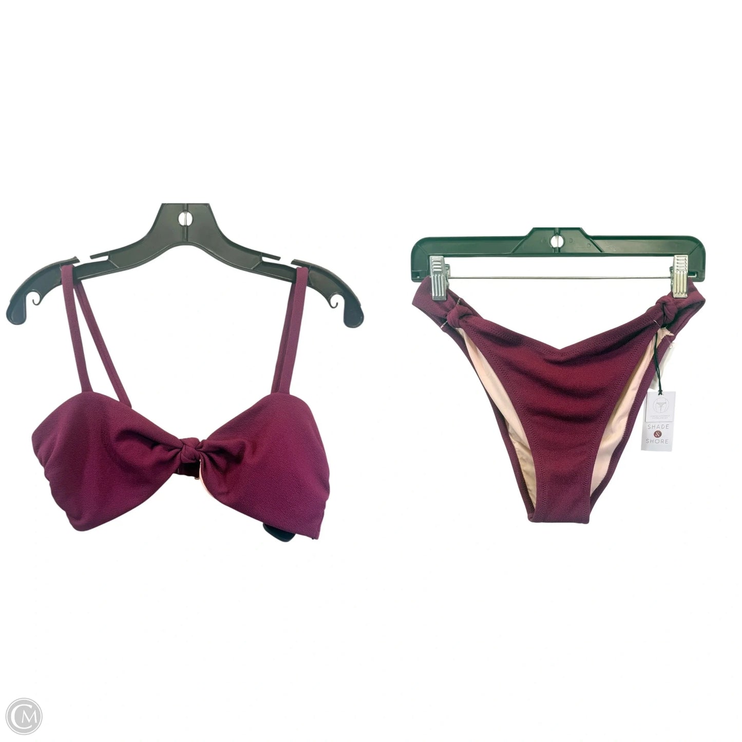 Swimsuit 2pc By Shade & Shore In Purple, Size: L