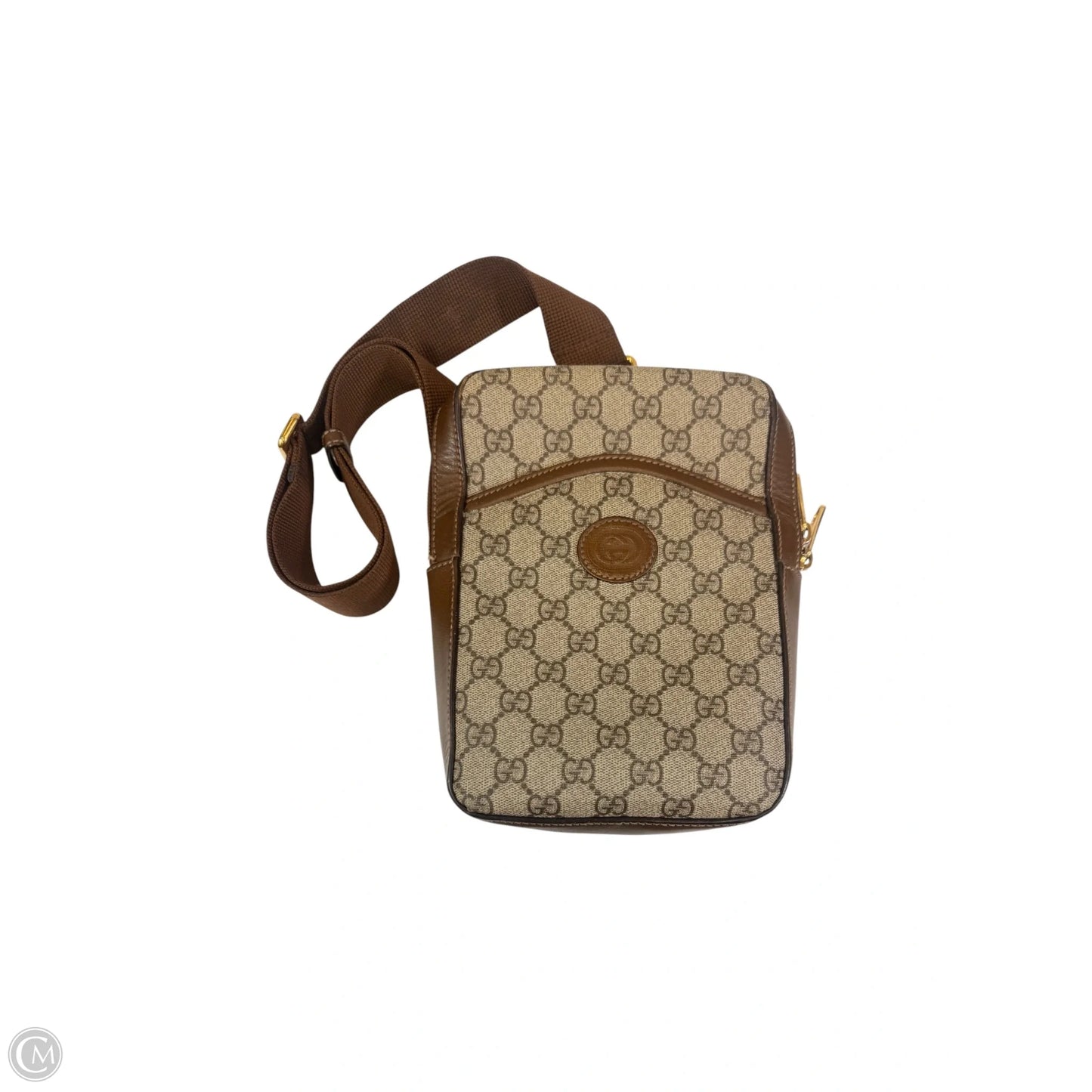 Crossbody Luxury Designer By Gucci, Size: Medium