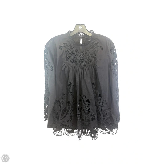 Top Long Sleeve By Misty Mynx In Leopard Print, Size: S