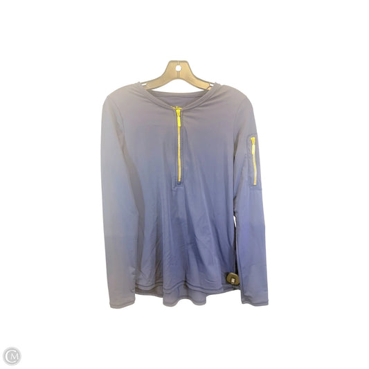 Top Long Sleeve Designer By Lilly Pulitzer In Navy, Size: S