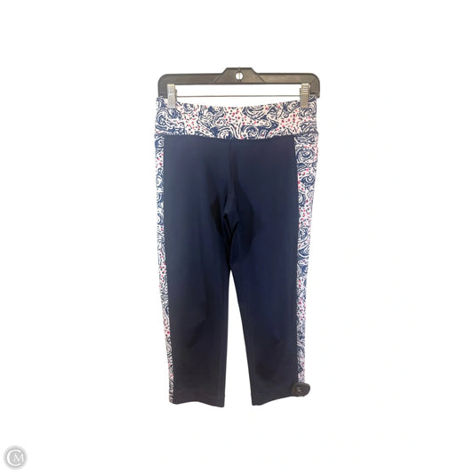 Pants Designer By Lilly Pulitzer In Blue & White, Size: L