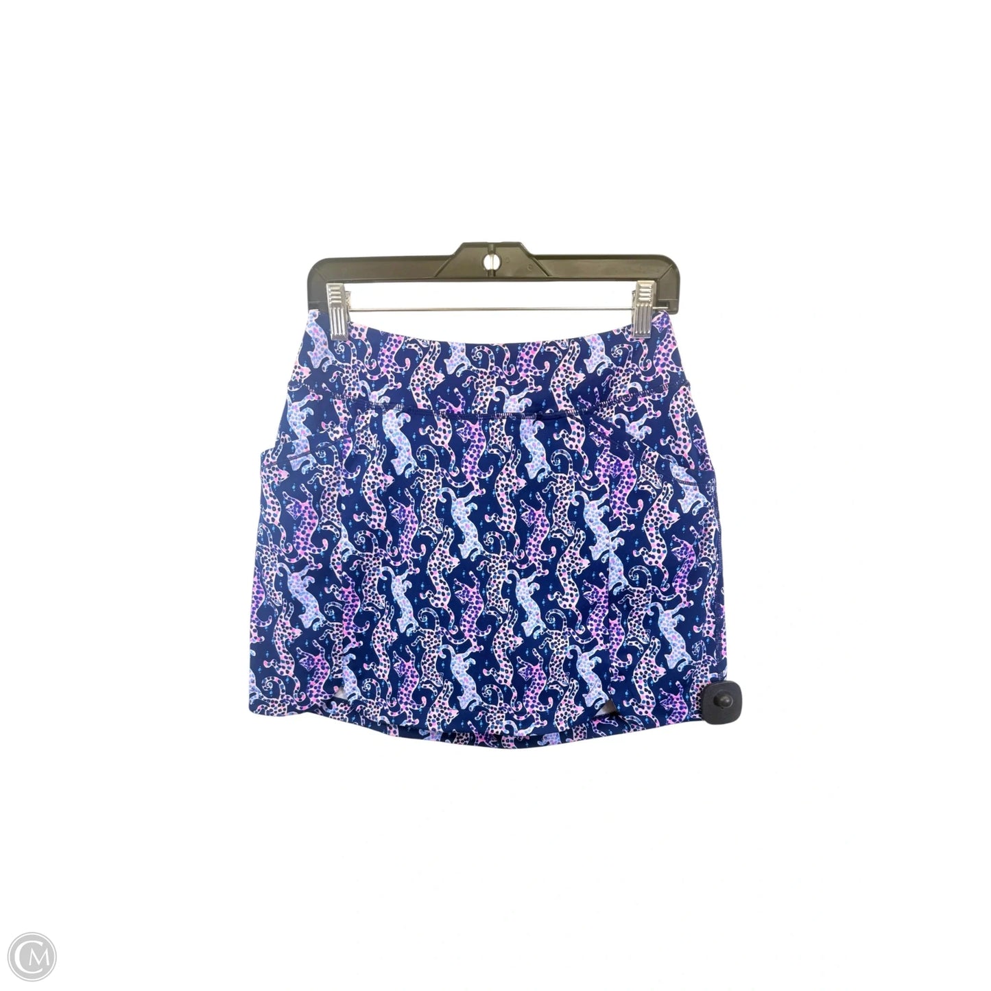 Skort Designer By Lilly Pulitzer In Blue & Pink, Size: M