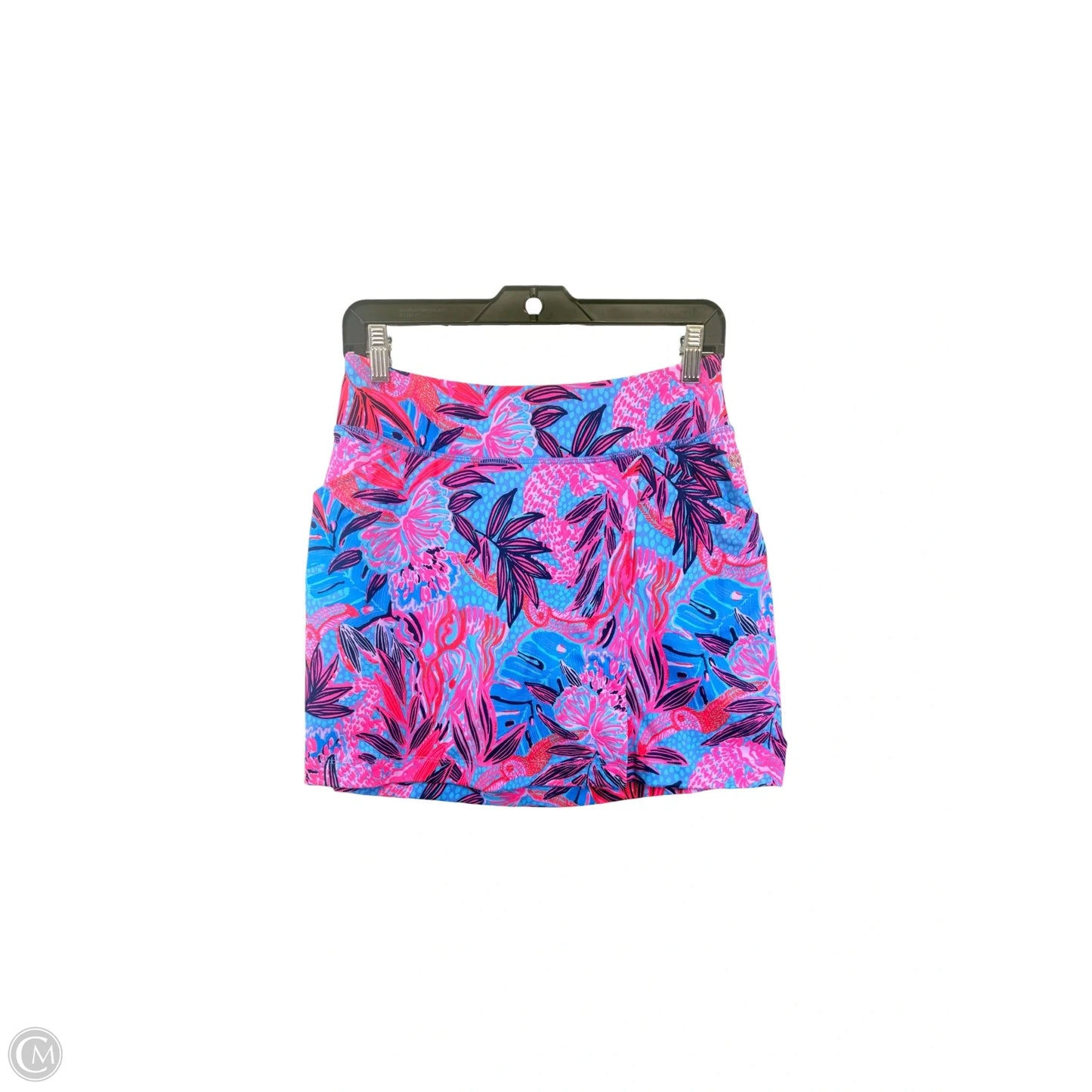 Skort Designer By Lilly Pulitzer In Blue & Pink, Size: M