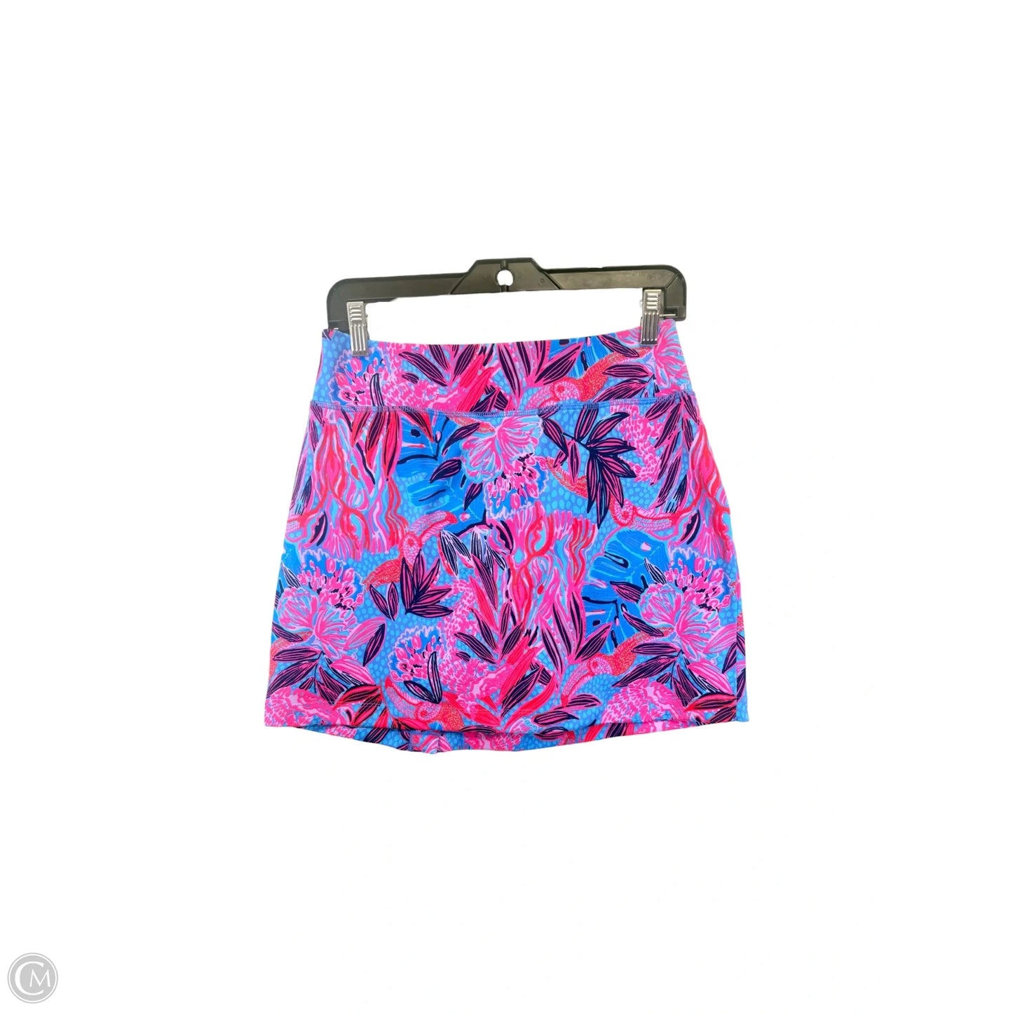 Skort Designer By Lilly Pulitzer In Blue & Pink, Size: M