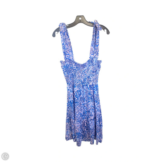 Dress Designer By Lilly Pulitzer In Blue & Pink, Size: S