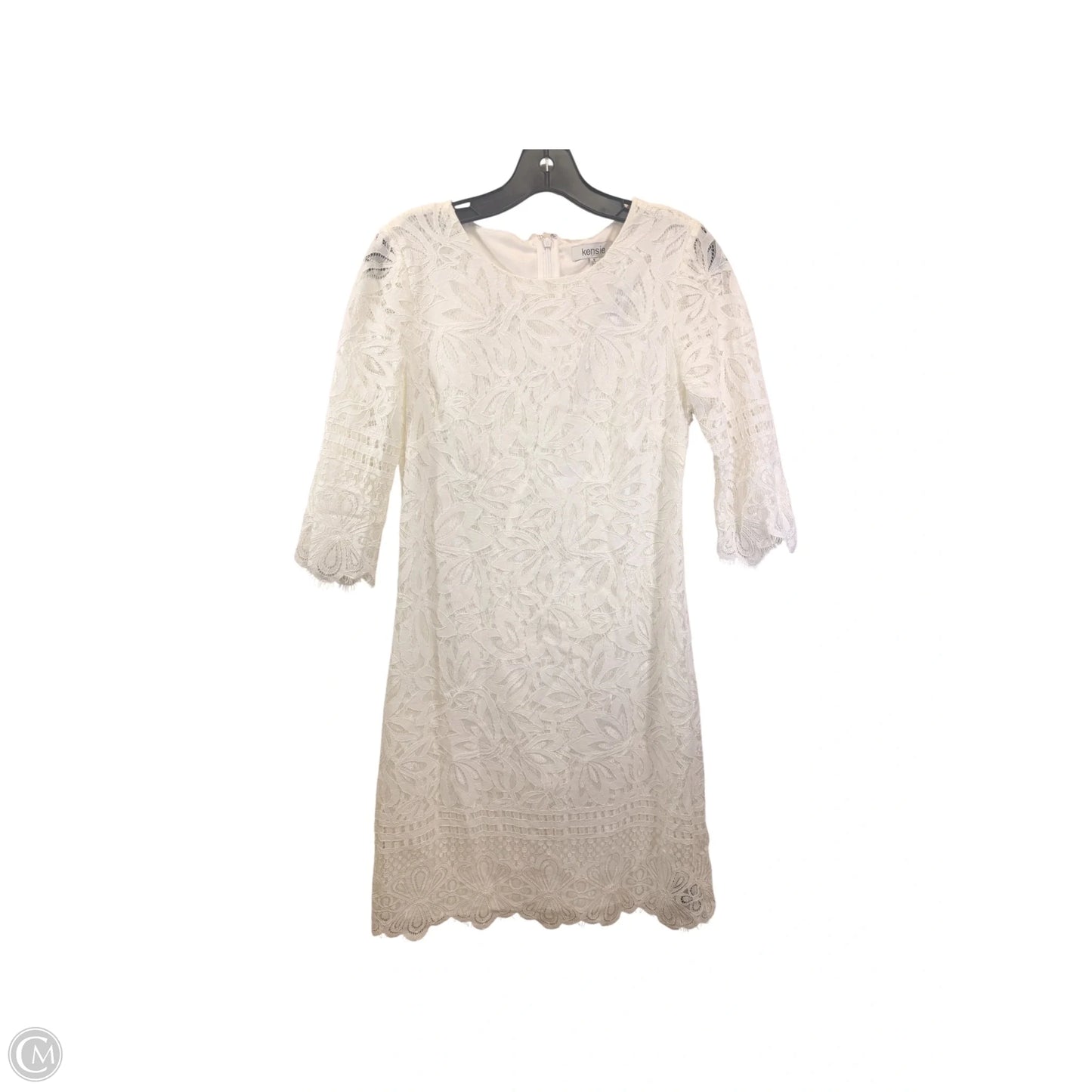 Dress Casual Midi By Kensie In Ivory, Size: S
