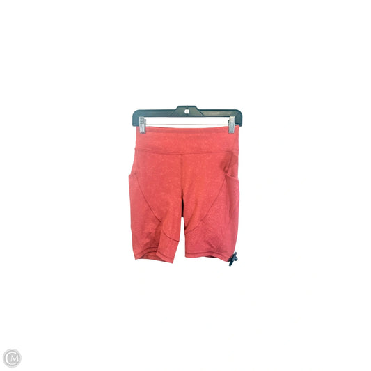 Athletic Shorts By Lululemon In Copper, Size: 6