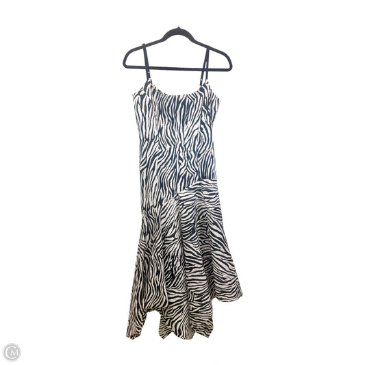 Dress Casual Maxi By Solace London In Black & White, Size: 6