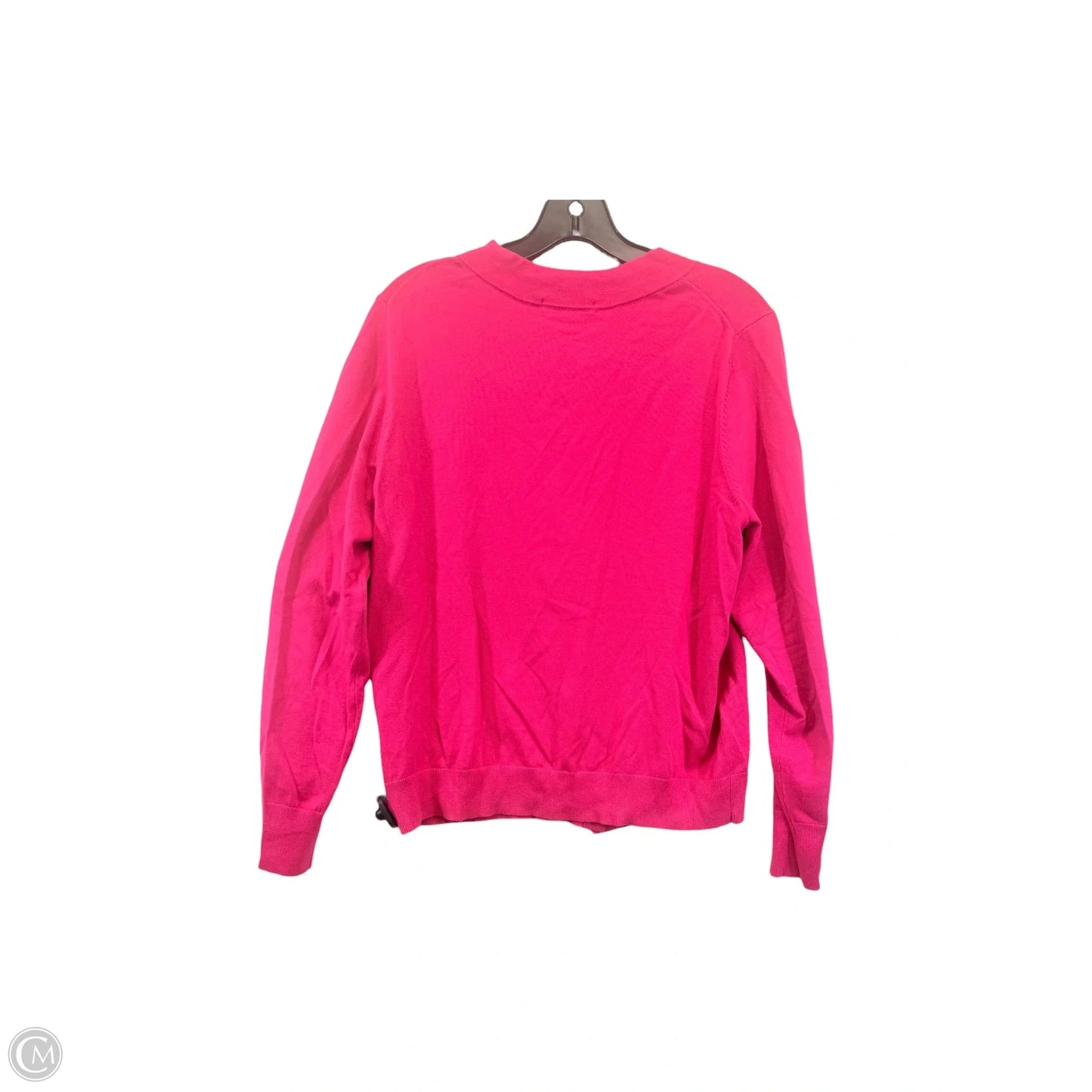 Sweater Cardigan By Boden In Pink, Size: L