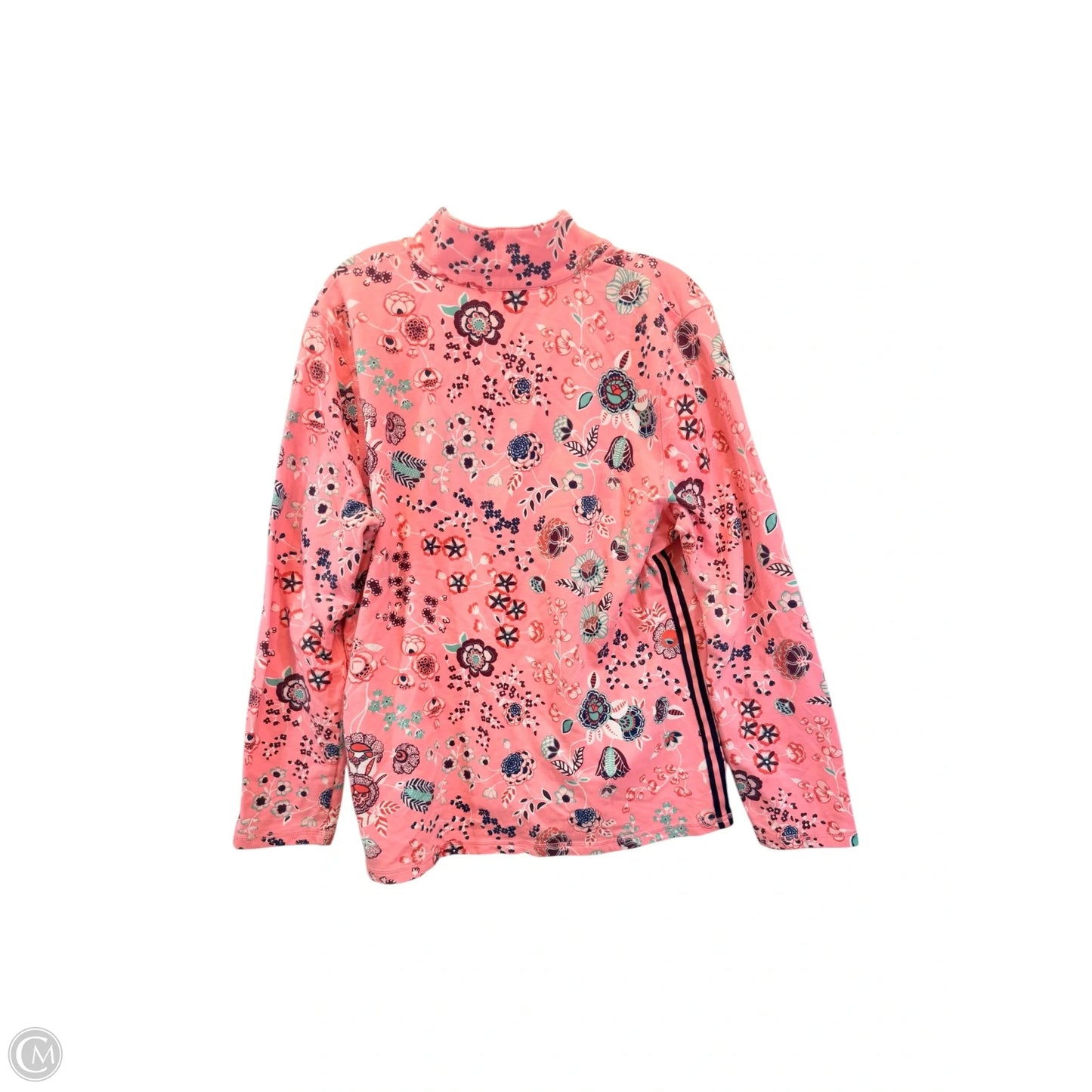 Top Long Sleeve By Talbots In Floral Print, Size: Xl