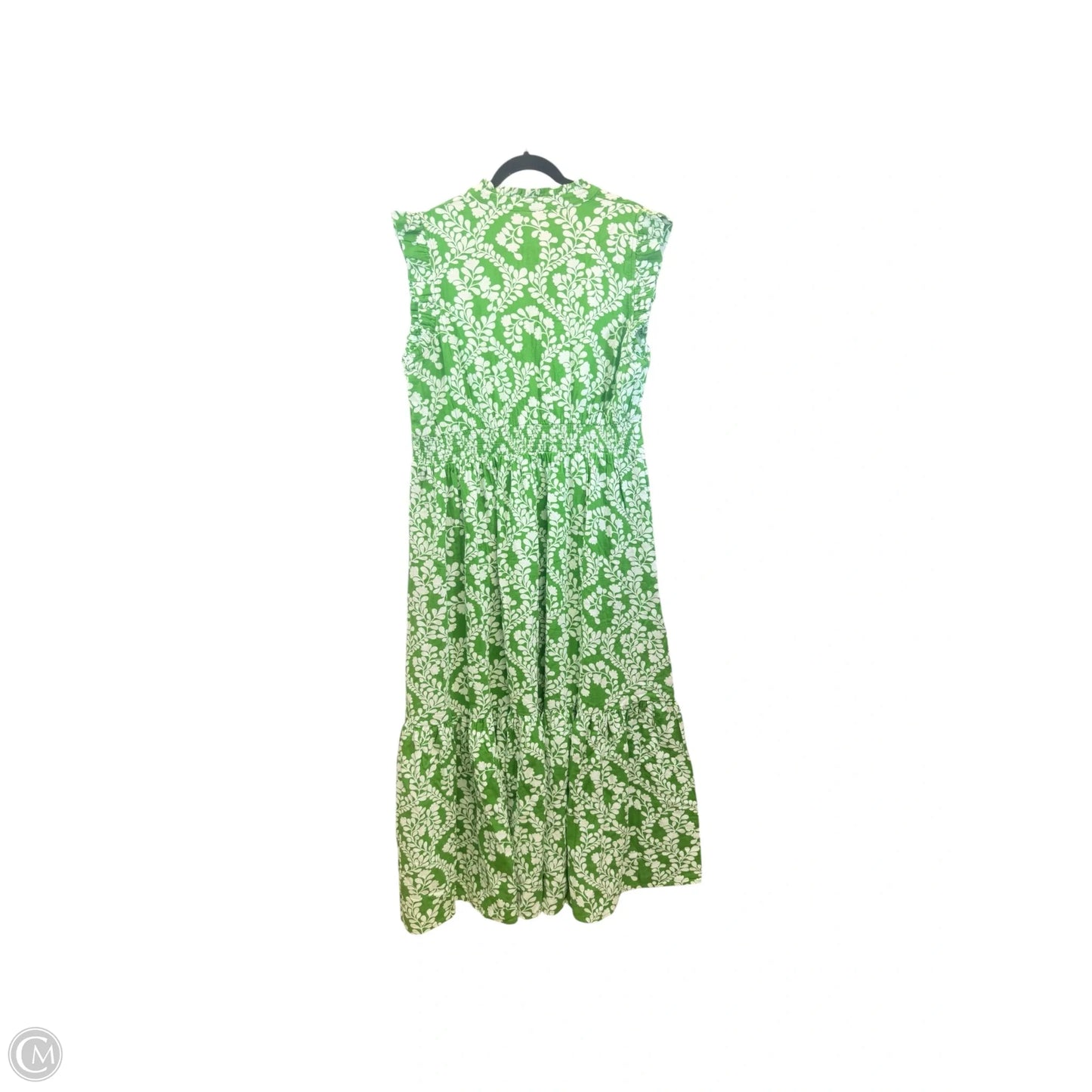 Dress Casual Maxi By Boden In Blue & Green, Size: Xl