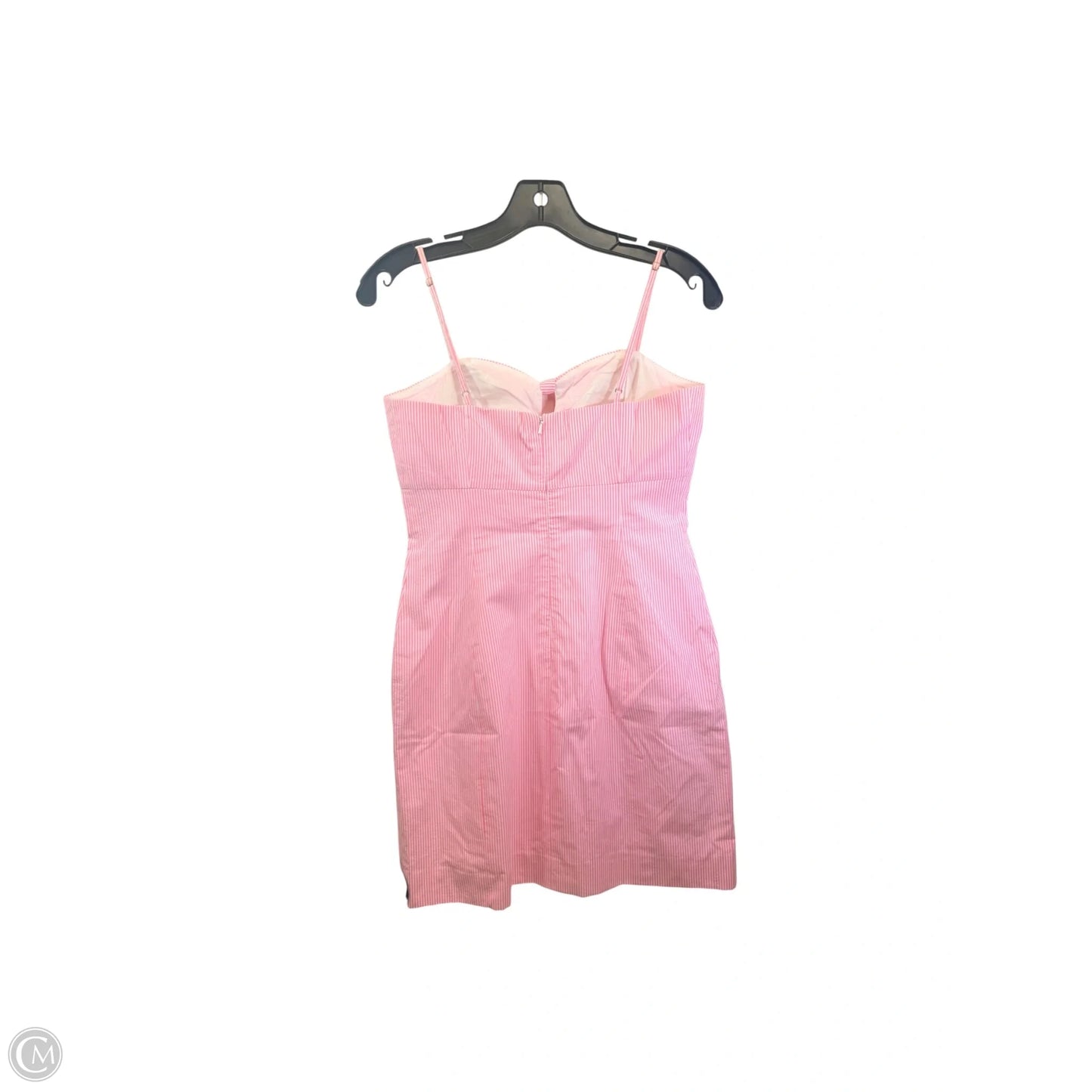 Dress Designer By Lilly Pulitzer In Pink & White, Size: 4