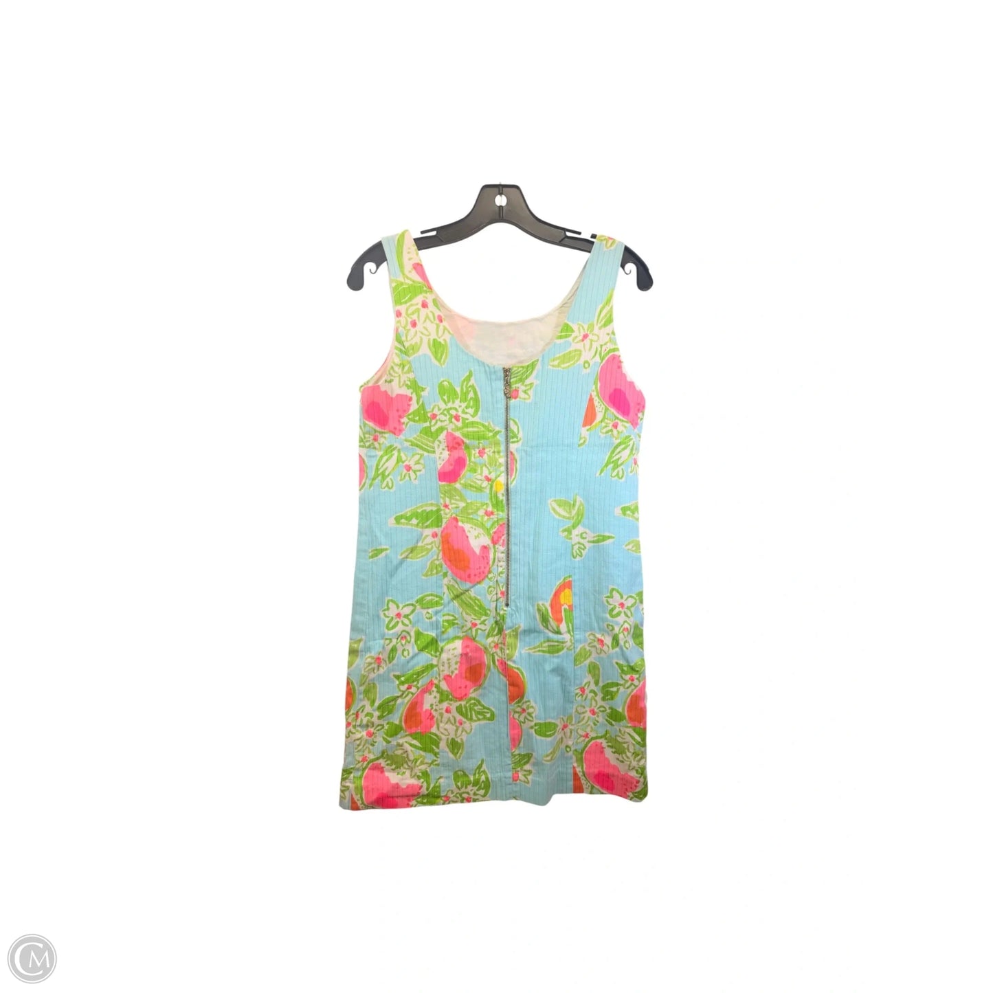 Dress Designer By Lilly Pulitzer In Blue & Green, Size: 4