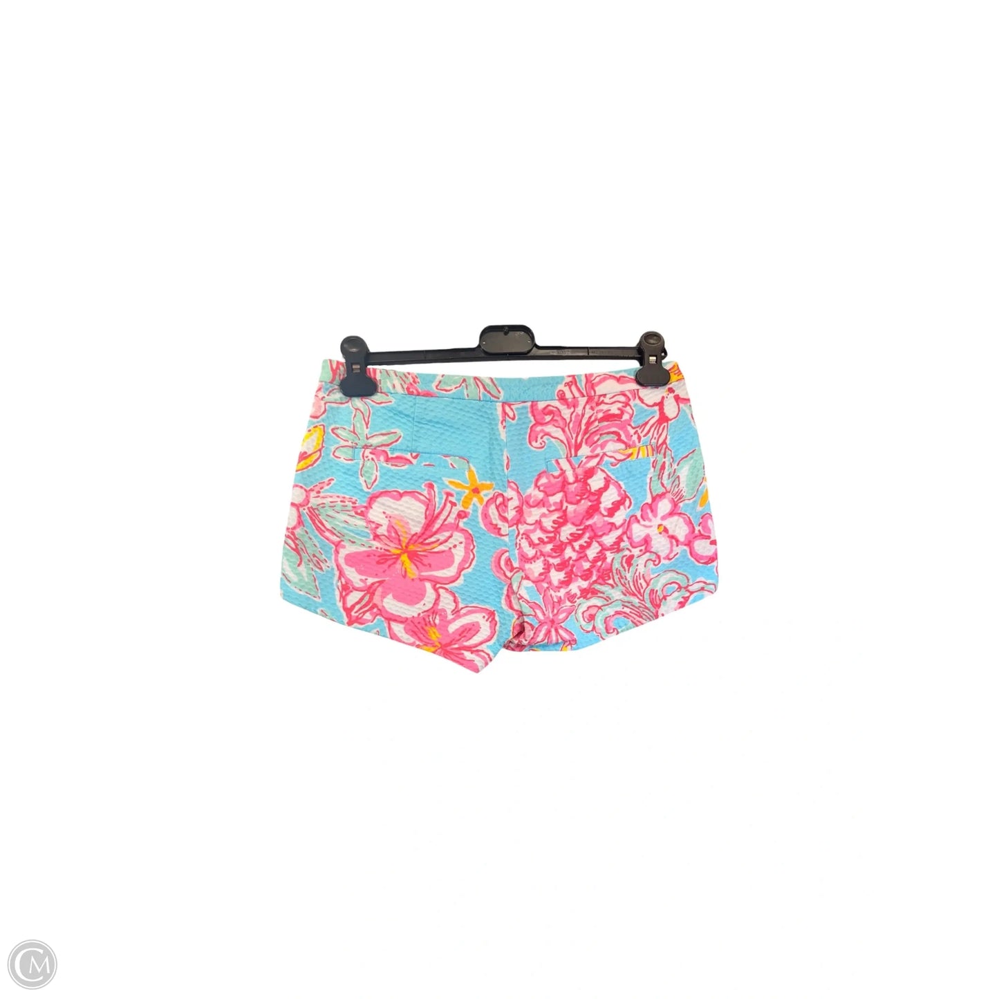Shorts Designer By Lilly Pulitzer In Blue & Pink, Size: 2