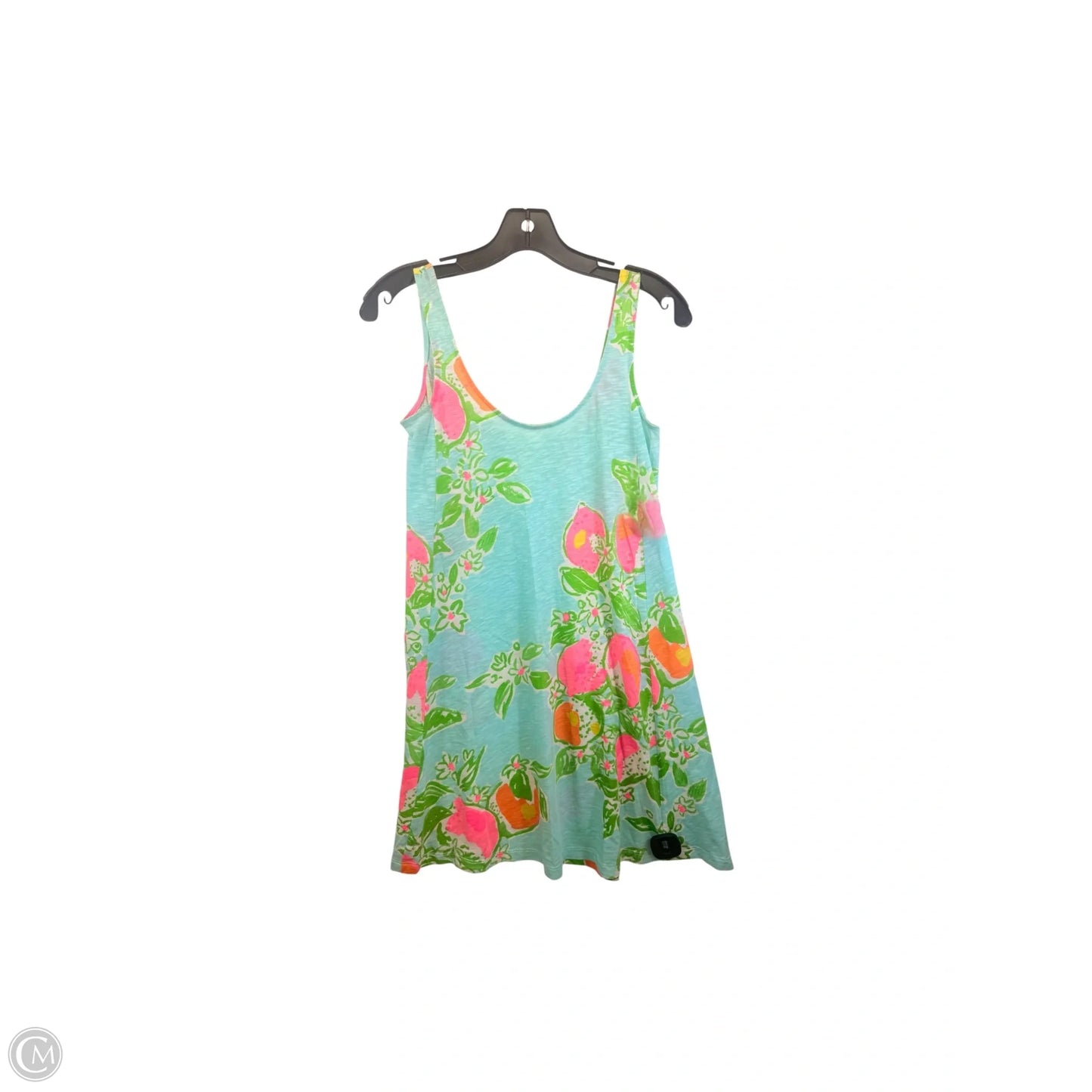 Dress Designer By Lilly Pulitzer In Blue & Green, Size: Xs