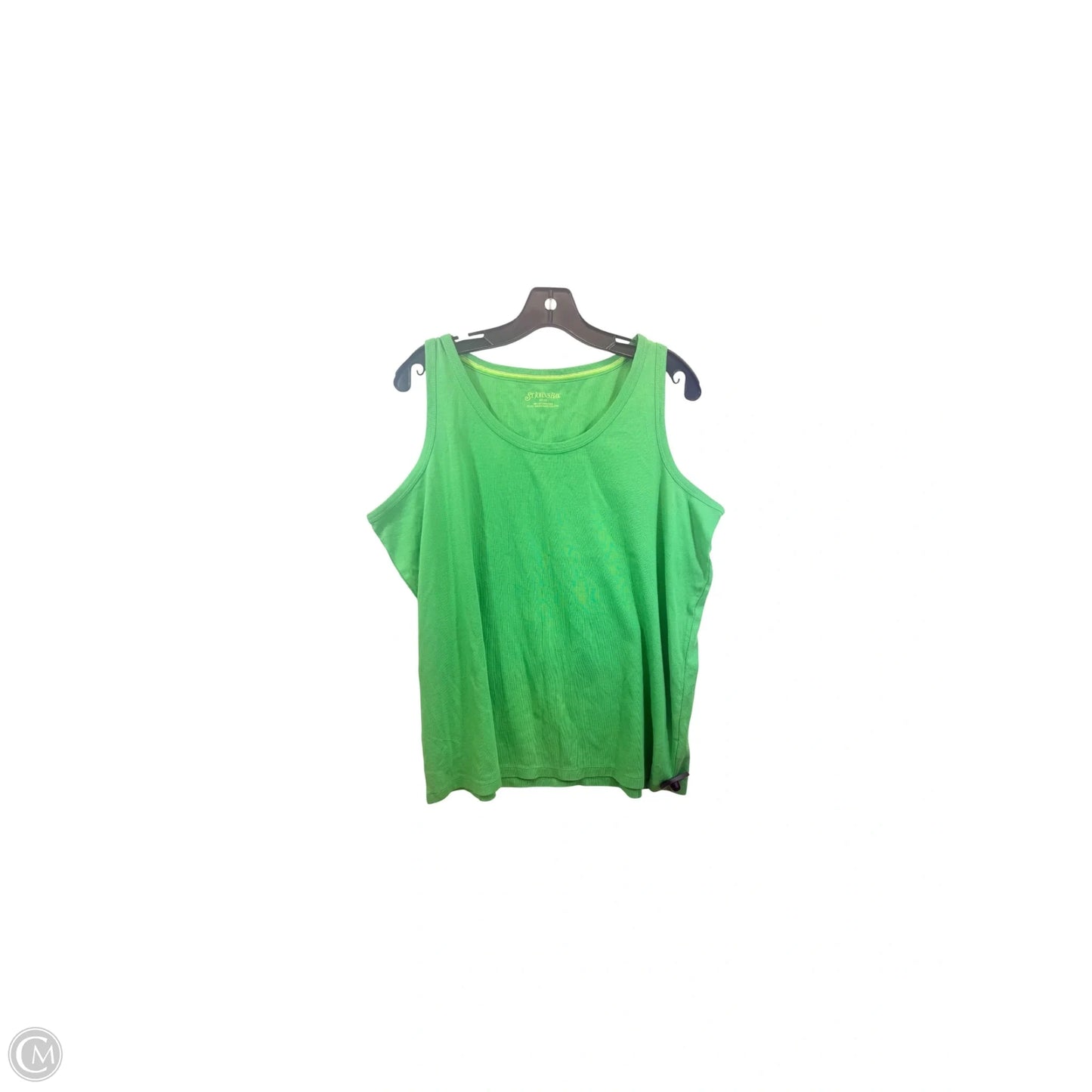 Tank Top By St Johns Bay In Green, Size: 1x