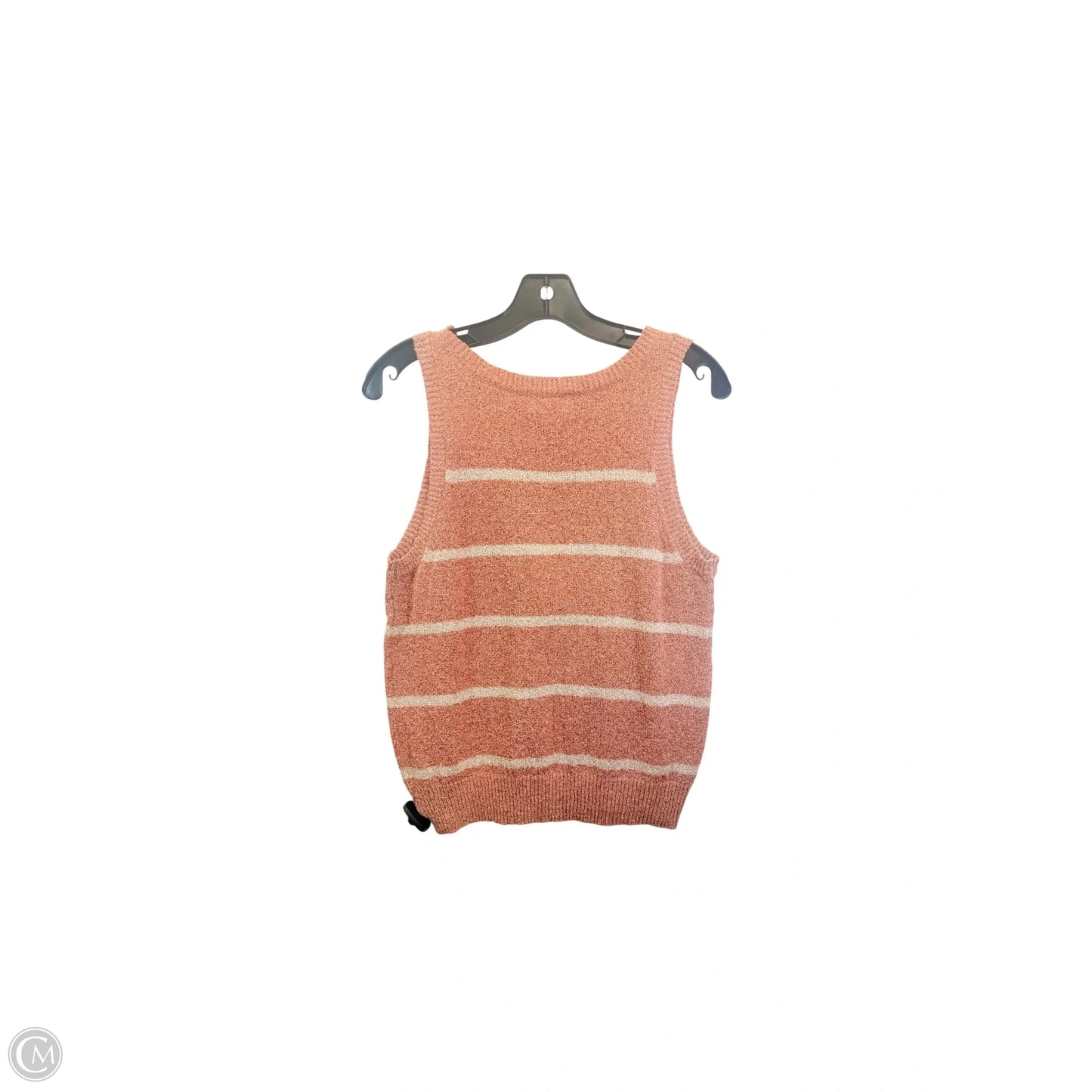 Top Sleeveless By Thread And Supply In Pink & Tan, Size: M