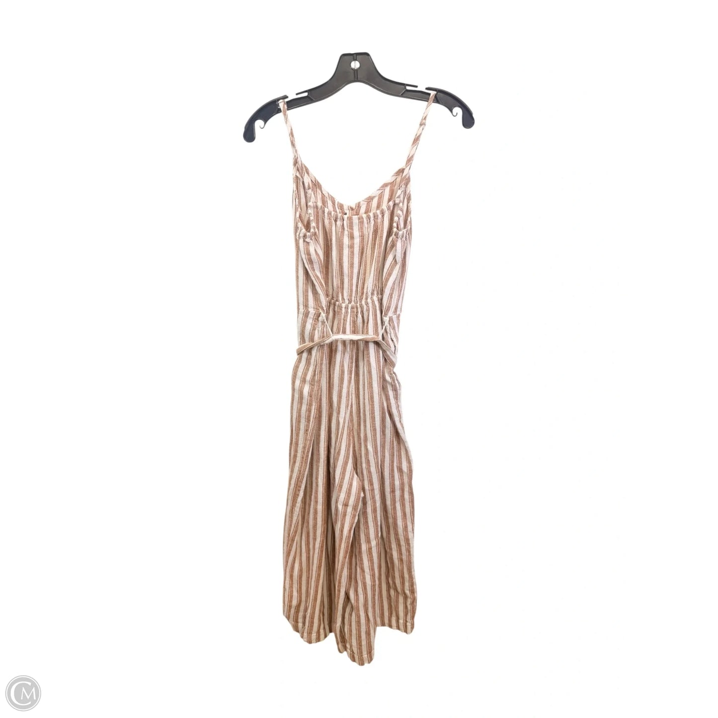 Jumpsuit By Universal Thread In Tan & White, Size: S