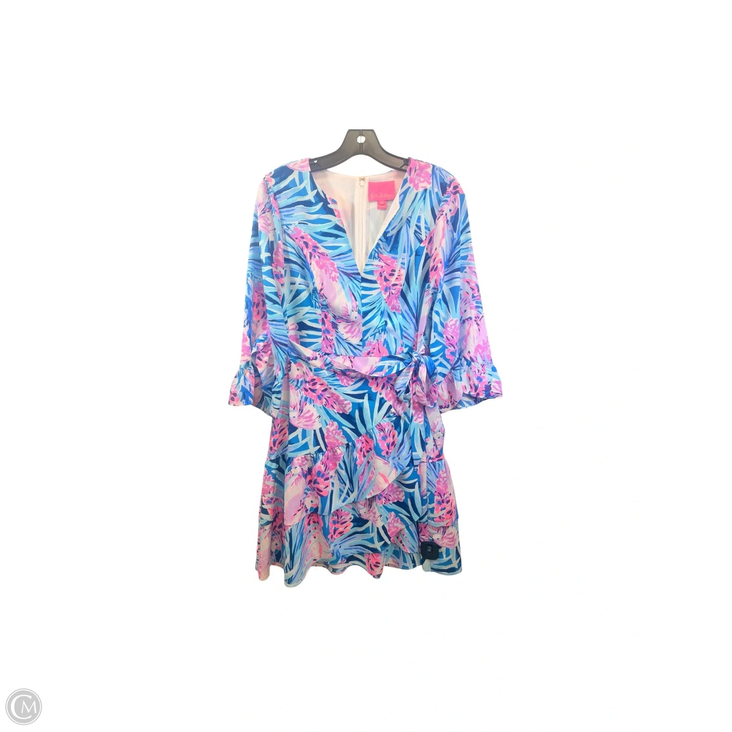 Dress Designer By Lilly Pulitzer In Blue & Pink, Size: S
