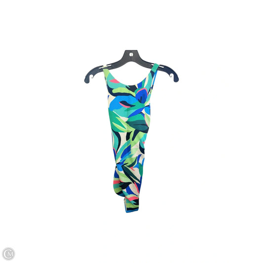 Swimsuit By Shade & Shore In Blue & Green, Size: S