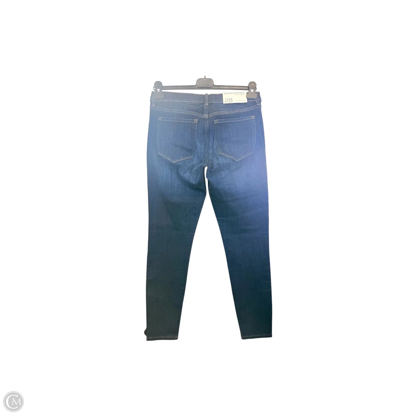 Jeans Skinny By Banana Republic In Blue Denim, Size: 6
