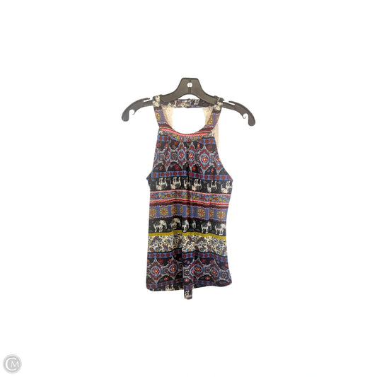 Top Sleeveless By Belle Du Jour In Multi-colored, Size: M