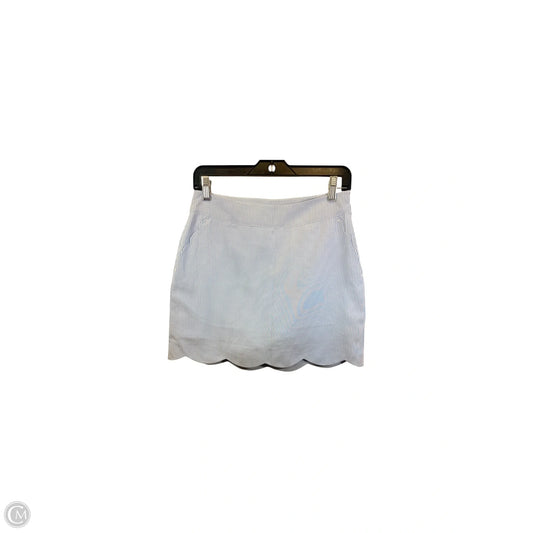 Athletic Skort By Vineyard Vines In Blue & White, Size: Xs