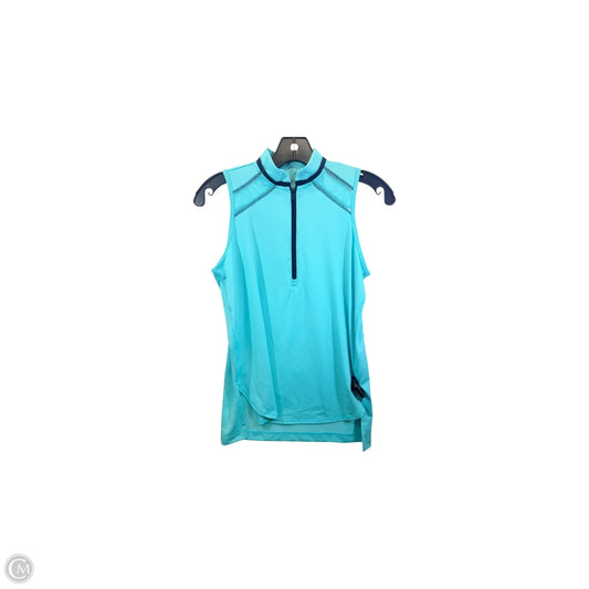 Athletic Top Short Sleeve By Lucky In Love In Teal, Size: Xs