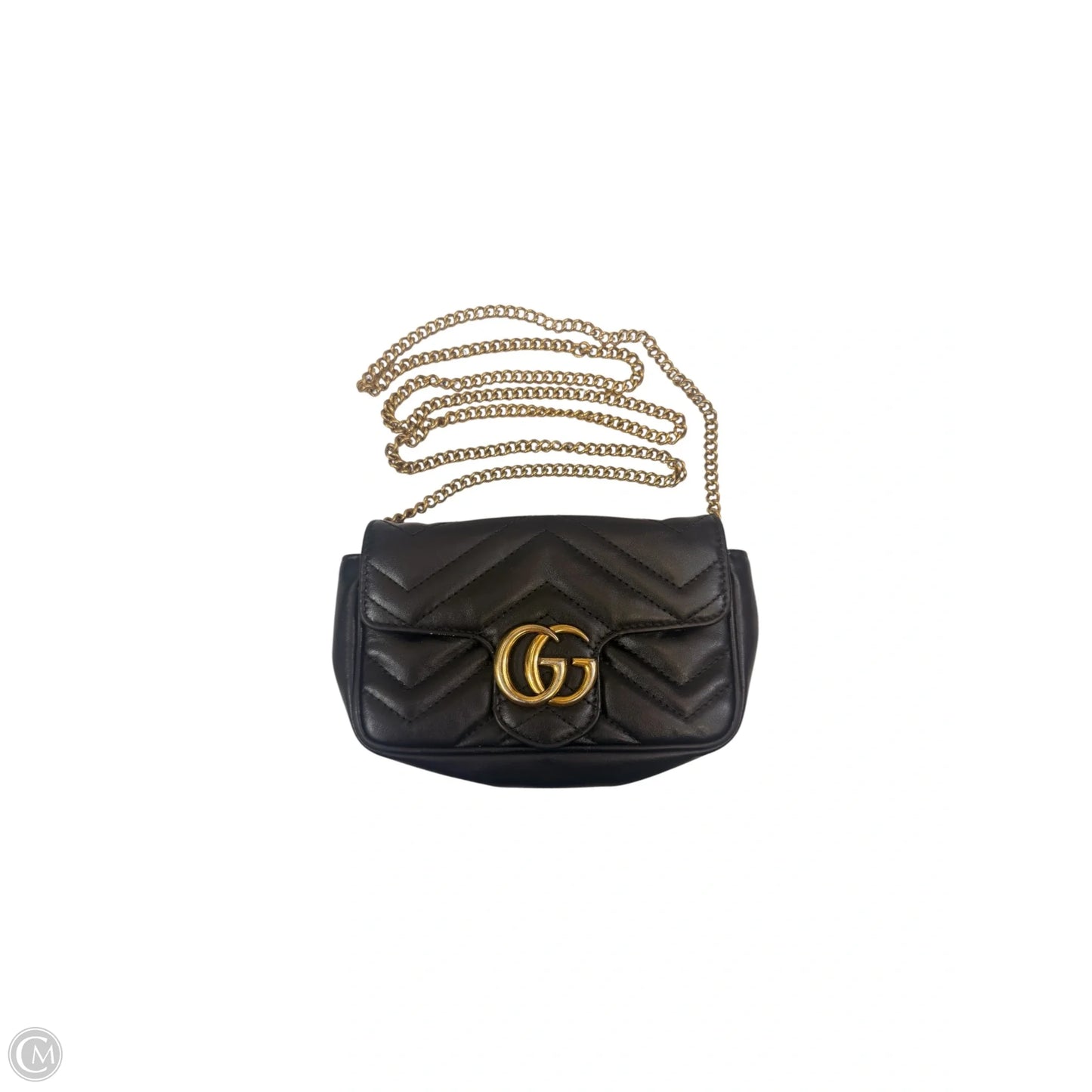 Crossbody Luxury Designer By Gucci, Size: Small