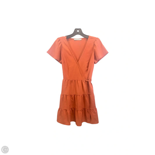 Dress Casual Midi By Abercrombie And Fitch In Copper, Size: Xxs