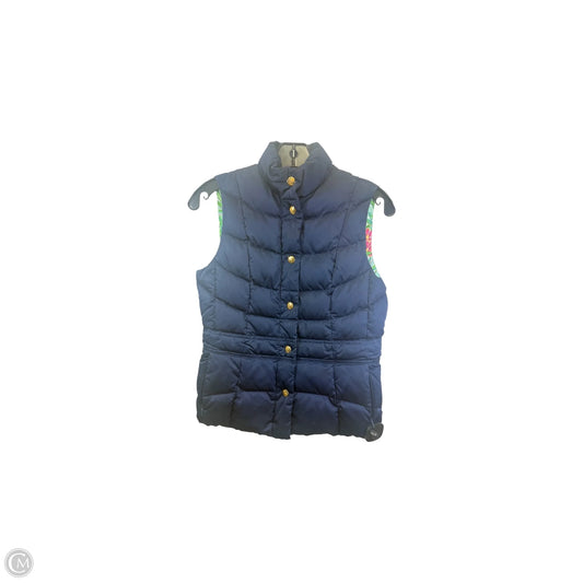 Vest Designer By Lilly Pulitzer In Navy, Size: Xs