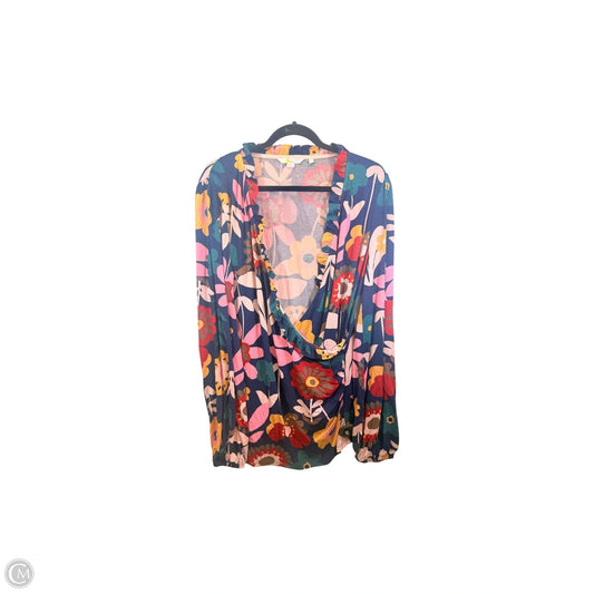 Top Long Sleeve By Boden In Multi-colored, Size: 14