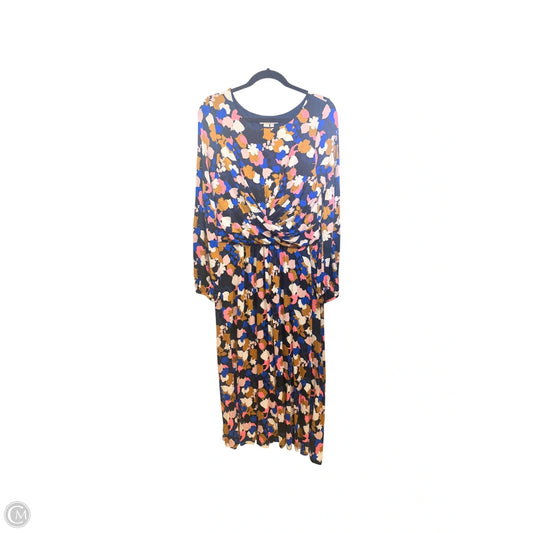Dress Casual Maxi By Boden In Multi-colored, Size: 12